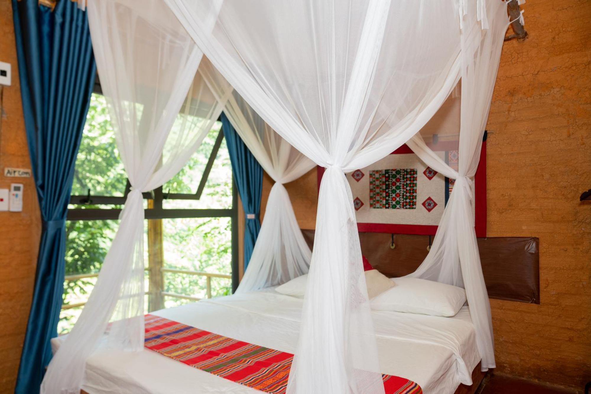 Pu Luong Homestay & Tours Huong Ba Thuoc Exterior foto